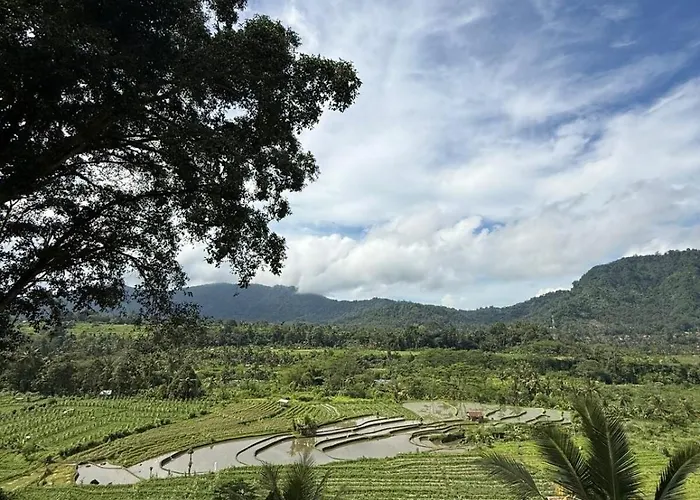 Zen Retreat With Ricefield And Mountain View With Pool Chalet *