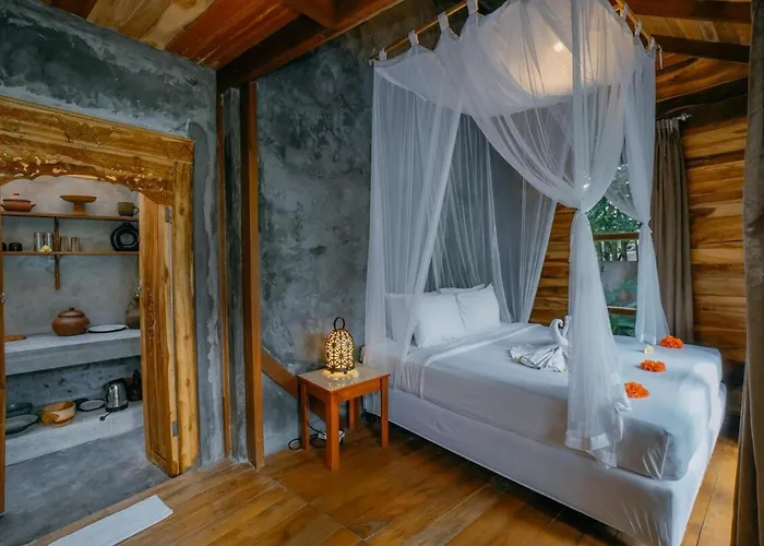 Zen Retreat With Ricefield And Mountain View With Pool * Silebeng